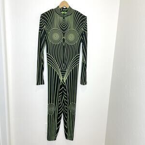 Badinka Bionic Moonlight Festival Rave Suit Womens Plus XXL Halloween Costume